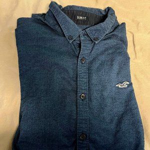 Hollister - Epic Flex Button Down - Large - Men's